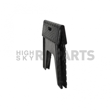 B&R Plastics E-Z FOLDZ Step Stool - 9 inch Black 101-6BK-5