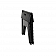 B&R Plastics E-Z FOLDZ Step Stool - 12 inch Black 103-6BK