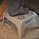 Camco One Step Stool Not Foldable 17 inch Height - Gray 43470