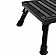 Large Aluminum Step Stool With Adjustable Leg 19″ x 15″ - Black F-08C-BLK