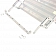 Torklift Entry Glow Step - 4 Manual Folding Steps 6 inch Width - A7504
