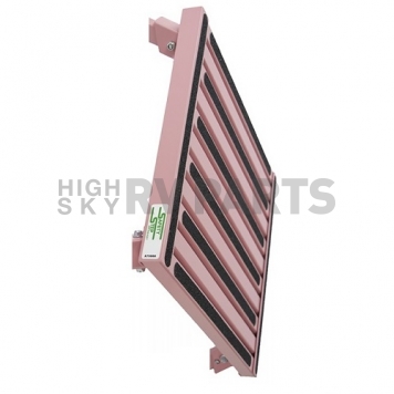 Large Aluminum Step Stool With Adjustable Leg 19″ x 15″ - Pink F-08C-P-5