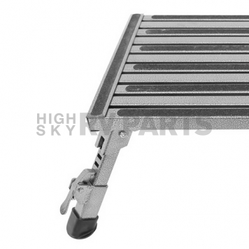 Extra Large Aluminum Step Stool With Adjustable Leg 16″ x 24″ - Gray XLA-09C-G-3