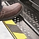 RV Step Gator Grip Tape Yellow And Black - 6" x 21" 