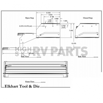 Elkhart Tool and Die  Manual Folding Entry Step 28''-4
