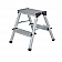 Stromberg Carlson Aluminum 2 Step Stool 15.5 inch Height