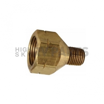 JR Products Propane Adapter Fitting 1/4 inch MPT x Female POL - Brass-3