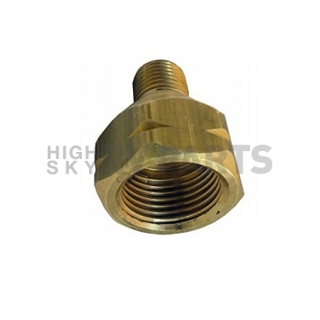 JR Products Propane Adapter Fitting 1/4 inch MPT x Female POL - Brass-6