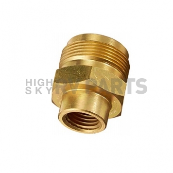 Marshall Excelsior Propane Adapter - Brass Female Threads  Male Threads - ME492-3