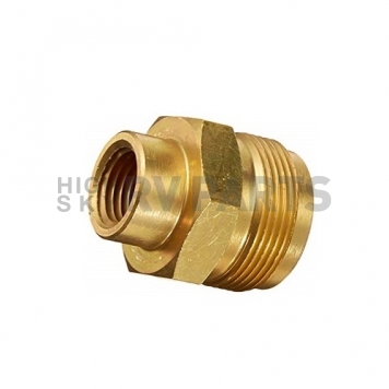Marshall Excelsior Propane Adapter - Brass Female Threads  Male Threads - ME492-4