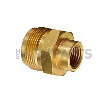 Marshall Excelsior Propane Adapter - Brass Female Threads  Male Threads - ME492-2