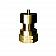 Marshall Excelsior Propane Adapter - Brass Female Prest-O-Lite (POL)  Female Prest-O-Lite (POL) - ME487P