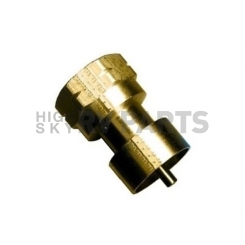 Marshall Excelsior Propane Adapter - Brass Female Prest-O-Lite (POL)  Female Prest-O-Lite (POL) - ME487P-8