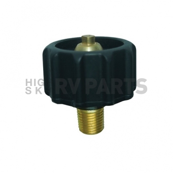 JR Products Propane Hose Connector 1-5/16 inch Female ACME x 1/4 inch MPT-1