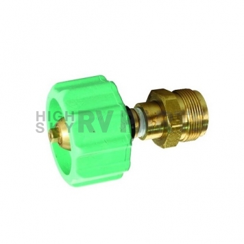 JR Products Propane Hose Connector 1-5/16 inch Female ACME x 1 inch-20 Cylinder Thread-2