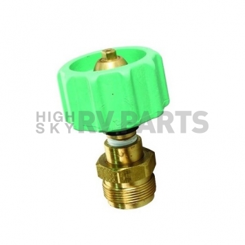 JR Products Propane Hose Connector 1-5/16 inch Female ACME x 1 inch-20 Cylinder Thread-3