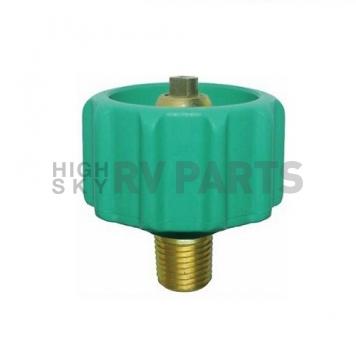 JR Products Propane Hose Connector 1-5/16 inch F ACME Quick Connect x 1/4 inch MPT-1