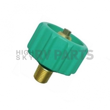 JR Products Propane Hose Connector 1-5/16 inch F ACME Quick Connect x 1/4 inch MPT-6