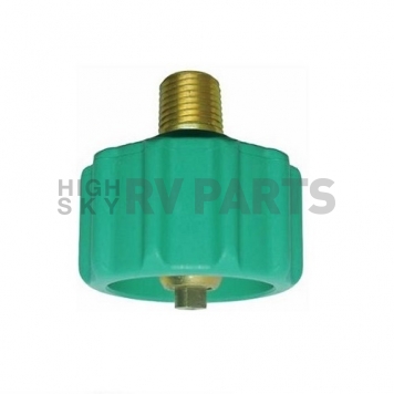 JR Products Propane Hose Connector 1-5/16 inch F ACME Quick Connect x 1/4 inch MPT-3