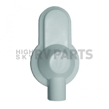 JR Products Propane Vertical Regulator Cover - White Plastic - 07-30295-1