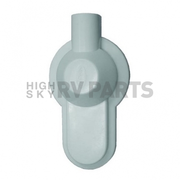JR Products Propane Vertical Regulator Cover - White Plastic - 07-30295-3
