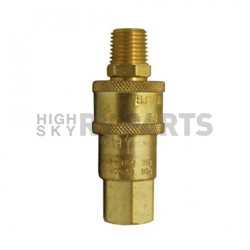 AP Products Quick Disconnect - 1/4 inch MPT Nipple x 1/4 inch FPT Coupler-1