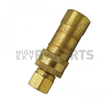 AP Products Hose End Quick Disconnect Coupling 3/8 inch FPT Nipple x 3/8 inch FPT Coupler-4
