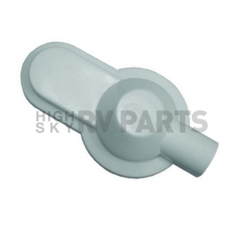 JR Products Propane Vertical Regulator Cover - White Plastic - 07-30295-5