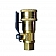 JR Products Gas Flo Shut Off Valve - 1/4 inch FPT x Female Quick Disconnect
