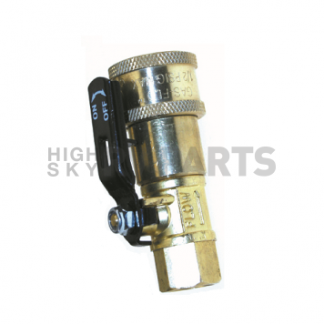 JR Products Gas Flo Shut Off Valve - 1/4 inch FPT x Female Quick Disconnect-7