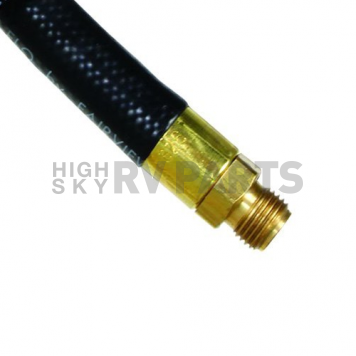 JR Products Propane Hose QCC Type 1 Connection x 1/4 inch Inverted Flare - 20 inch - 07-30745 -6