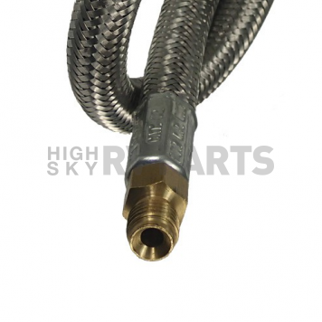 Marshall Excelsior Propane Hose Type 1 Connection x 1/4 inch Male Inverted Flare - 36 inch - MER425SS-36P-8