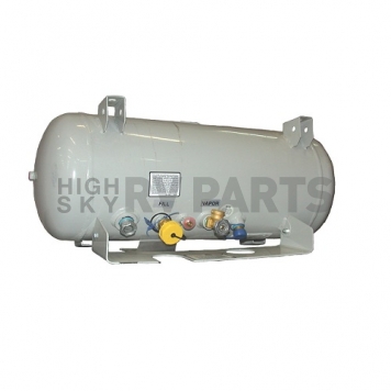 Manchester Propane ASME Permanent Mount Tank 25 Lb With Gauge - 6813-1
