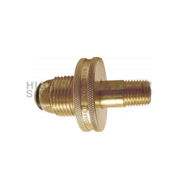 Marshall Excelsior Propane Adapter - Brass Male Prest-O-Lite (POL)  Male Threads - ME1653AR-2