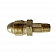 Marshall Excelsior Propane Adapter - Brass Male Prest-O-Lite (POL)  Male Threads - ME318