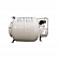 Manchester DOT Portable Tank - 20 Pounds Capacity with Gauge White