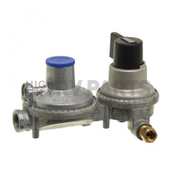 Camco Propane Double-Stage Auto-Changeover Regulator - 59005-5