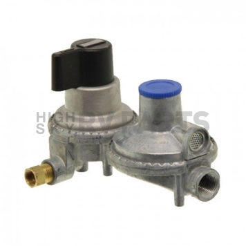 Camco Propane Double-Stage Auto-Changeover Regulator - 59005-6
