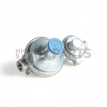 Camco Propane Regulator 1/4 inch NPT Inlet x 3/8 inch NPT Outlet - Horizontal Mount-6