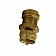 Marshall Excelsior Propane Adapter - Brass Female Threads  Female Prest-O-Lite (POL) - ME480P