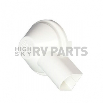 Marshall Excelsior Propane Regulator Cover - White Plastic - MEGR-862-7