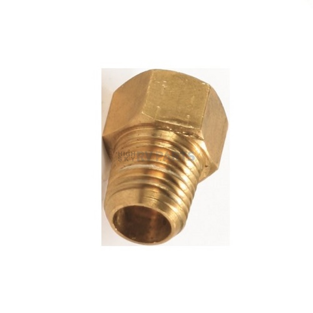 Camco 59953 Propane Fitting 1/4 Male NPT x 1/4 Female Inverted Flare 