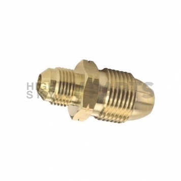 Marshall Excelsior Propane Adapter - Brass Male Prest-O-Lite (POL)  Male Inverted Flare - ME353-3