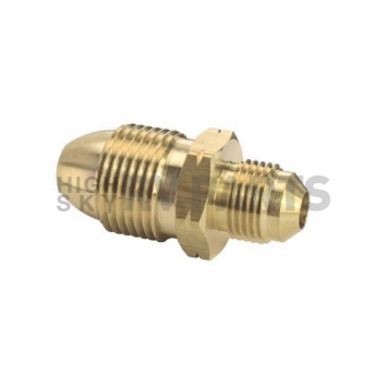 Marshall Excelsior Propane Adapter - Brass Male Prest-O-Lite (POL)  Male Inverted Flare - ME353-1