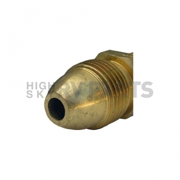 Marshall Excelsior Propane Adapter - Brass Male Prest-O-Lite (POL)  Male Inverted Flare - ME353-9