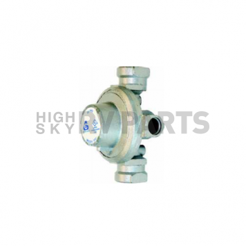Cavagna Group Propane Regulator without Shutoff Valve 1/4 inch FNPT In x 1/4 inch FNPT Out-3