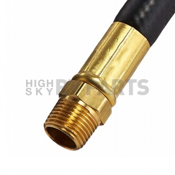 JR Products Propane Hose QCC Type 1 Connection x 1/4 inch Male Pipe Thread End - 20 inch - 07-30865-2