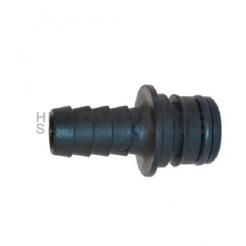 FloJet Fresh Water Adapter Fitting Quick Connect Quad  x 1/2 inch Hose Barb Straight 20381002 -4