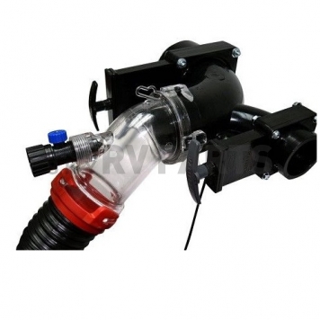 Valterra RV Hydroflush Sewer Hose Reverse Flush Valve 45 Degree - F02-4100-8