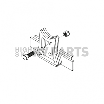 Demco RV Autoslide Locking Plate For Trailair Tri Glide Pin Box - 6095-1